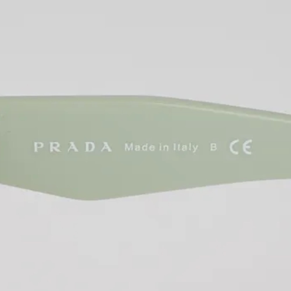 Prada Green Pentagonal Sunglasses - image 3